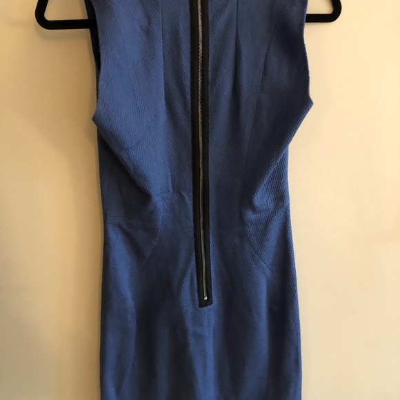 Blue L’Agence Tailored Dress Size 4 - Picture 3 of 7